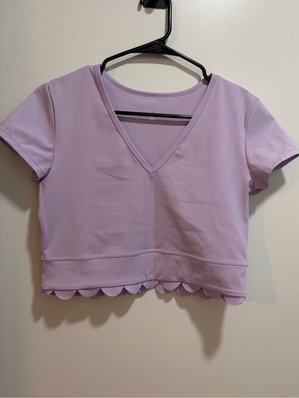 Zella Lavender Cropped Top